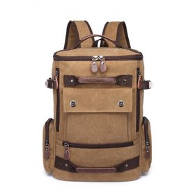 C-Active Erkek Kanvas Camel Sırt Çantası