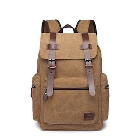 C-Active Erkek Kanvas Camel Sırt Çantası