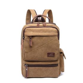 C-Active Erkek Kanvas Camel Sırt Çantası