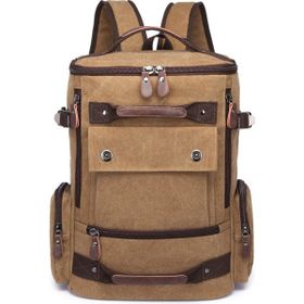 C-Active Erkek Kanvas Camel Sırt Çantası