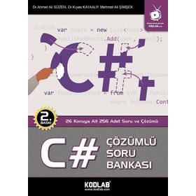 C Çözümlü Soru Bankası-Kodlab Yayınları