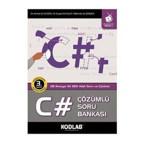 C Çözümlü Soru Bankası-Kodlab Yayınları