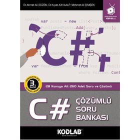 C Çözümlü Soru Bankası-Kodlab Yayınları