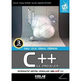 C++ İle Projeler - Yıldıray Yalman Tolga Büyüktanır