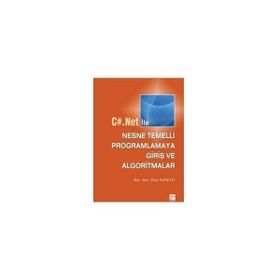C#.Net ile Nesne Temelli Programlamaya Giriş ve Algoritmalar - Özel Sebetci