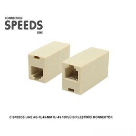 C.Speeds Lıne AG-RJ45-MM RJ-45 Birleştirici Konnektör