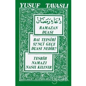 C06 - RAMAZAN DUASI VE BAL TEFSIRI (CEP BOY) - YUSUF TAVASLI