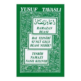 C06 - RAMAZAN DUASI VE BAL TEFSIRI (CEP BOY) - YUSUF TAVASLI