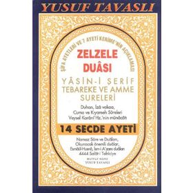 C24 - ZELZELE DUALI YASIN-I ŞERIF (CEP BOY) - YUSUF TAVASLI