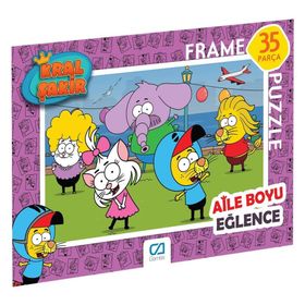 CA Games 1 Kral Şakir 35 Parça Frame Puzzle