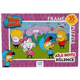 CA Games 1 Kral Şakir 35 Parça Frame Puzzle