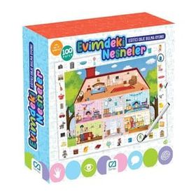 CA Games 100 Parça Evimdeki Nesneler Puzzle