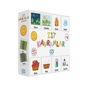 CA Games 18906506 Zıt Kavramlar Eğitici Puzzle