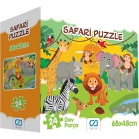 CA Games 24 Parça Safari Puzzle