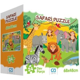 CA Games 24 Parça Safari Puzzle
