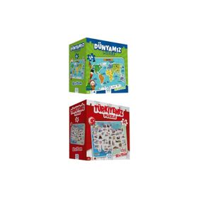 CA Games 2'li 5025-5079 Yer Puzzle Seti