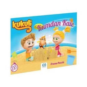 CA Games +3 Yaş Kukuli 35 Parça Frame Puzzle
