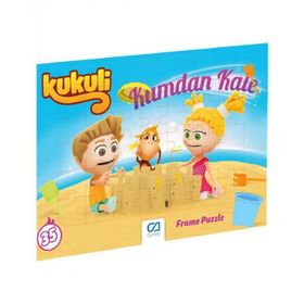 CA Games +3 Yaş Kukuli 35 Parça Frame Puzzle