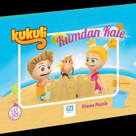 CA Games +3 Yaş Kukuli 35 Parça Frame Puzzle