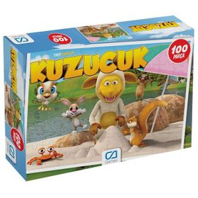 CA Games +3 Yaş Kuzucuk 100 Parça Puzzle