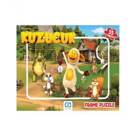 CA Games +3 Yaş Kuzucuk 35 Parça Frame Puzzle