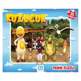 CA Games +3 Yaş Kuzucuk 35 Parça Frame Puzzle