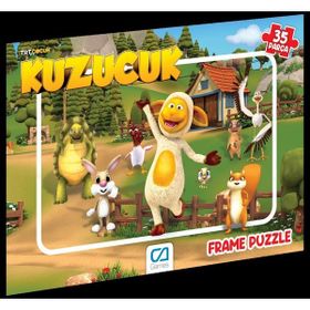 CA Games +3 Yaş Kuzucuk 35 Parça Frame Puzzle