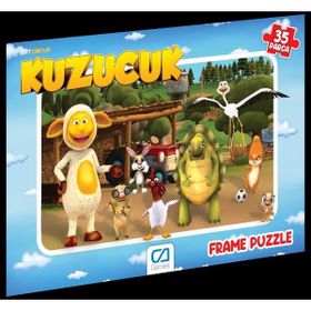 CA Games +3 Yaş Kuzucuk 35 Parça Frame Puzzle
