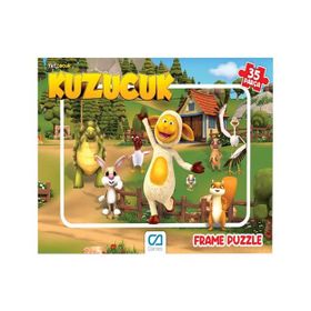 CA Games +3 Yaş Kuzucuk 35 Parça Frame Puzzle