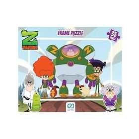 CA Games +3 Yaş Z Takımı 35 Parça Frame Puzzle