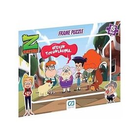 CA Games +3 Yaş Z Takımı 35 Parça Frame Puzzle