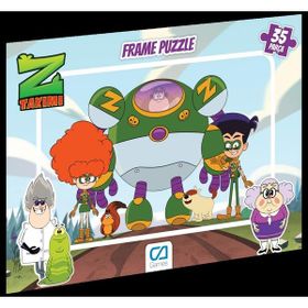 CA Games +3 Yaş Z Takımı 35 Parça Frame Puzzle