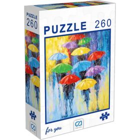 CA Games 33x48 cm 260 Parça Şemsiyeler Puzzle