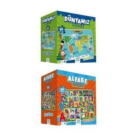 CA Games (5025-5027) 2'li Yer Puzzle Seti