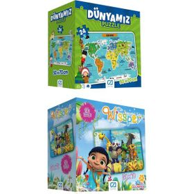 CA Games (5025-5066) 2'li Yer Puzzle Seti