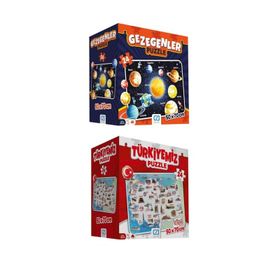CA Games 5026-5079 2'li Yer Puzzle Seti