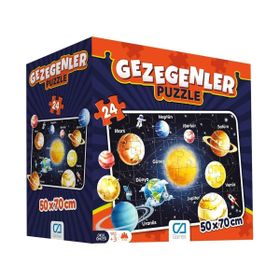 CA Games 5026 Gezegenler 24 Parça Puzzle
