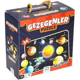 CA Games 5026 Gezegenler 24 Parça Puzzle