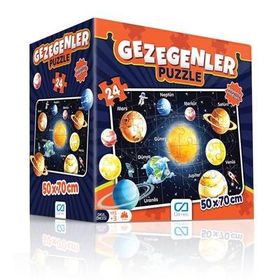 CA Games 5026 Gezegenler 24 Parça Puzzle