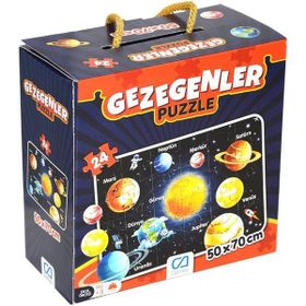 CA Games 5026 Gezegenler 24 Parça Puzzle