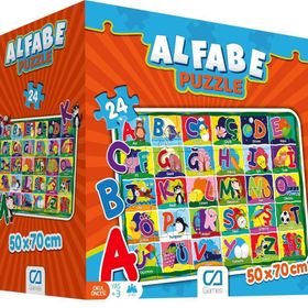 CA Games 5027 24 Parça Alfabe Eğitici Maxi Boy Puzzle