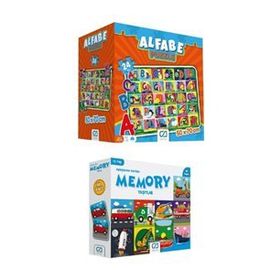 CA Games (5027-5038) 2'li Yer Puzzle ve Memory Set