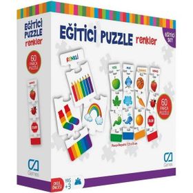 CA Games 5029 Eğitici Puzzle Renkler 36 Parça