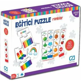 CA Games 5029 Eğitici Puzzle Renkler 36 Parça
