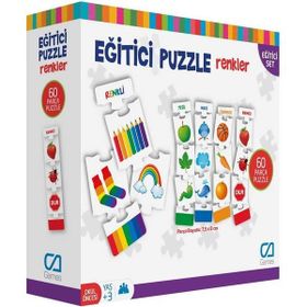 CA Games 5029 Eğitici Puzzle Renkler 36 Parça