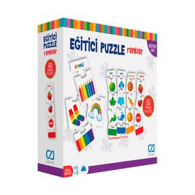 CA Games 5029 Eğitici Puzzle Renkler 36 Parça