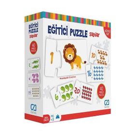CA Games 5031 Sayılar 40 Parça Eğitici Puzzle