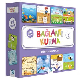 CA Games 5043 Eğitici Oyun Kartları Bağlantı Kurma