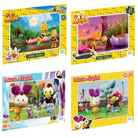 CA Games 5049 Kral Şakir 35 Parça Frame Puzzle