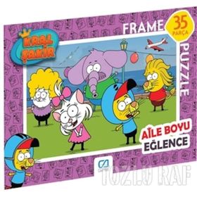 CA Games 5049 Kral Şakir 35 Parça Frame Puzzle